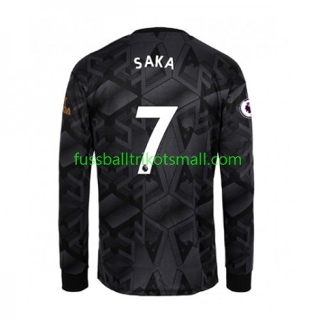 Fußballtrikots Arsenal Bukayo Saka 7 2022-2023 Langarm Auswärts-trikot kaufen